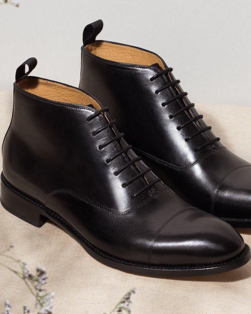 Beckett Simonon Fonseca Boots, Black, MADE TO ORDER – Oxford  display picture 1