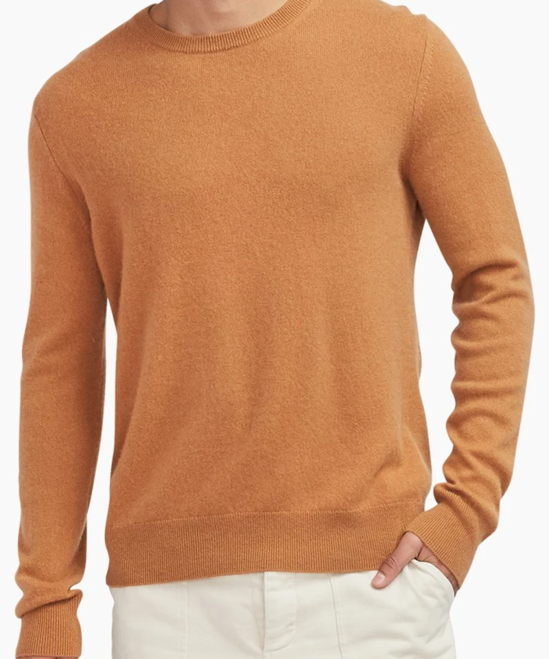 Naadam Essential Cashmere Sweater, Dark Ginger (14 Colors