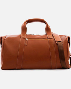 Beckett Simonon Domingo Bag in Tan Pebbled Leather (3 Colors) (24"), MADE TO ORDER