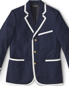 J. Peterman Regatta Club Blazer, Navy (2 Colors)