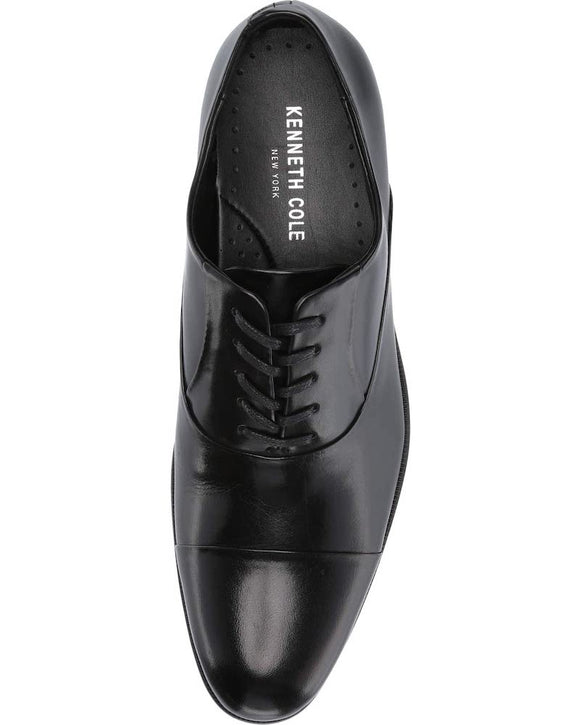 Kenneth Cole New York Chief Council Cap-Toe Oxfords, Black Oxford & Evergreen Kenneth Cole New York Chief Council Cap-Toe Oxfords, Black Oxford & Evergreen